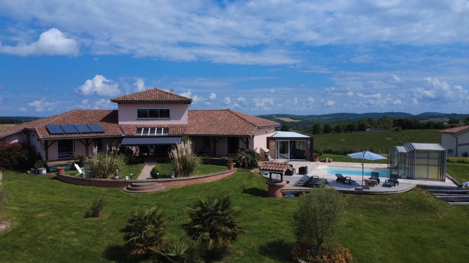 Villa Aux Portes Des Pyrenees Saint Gaudens Eksteriør bilde